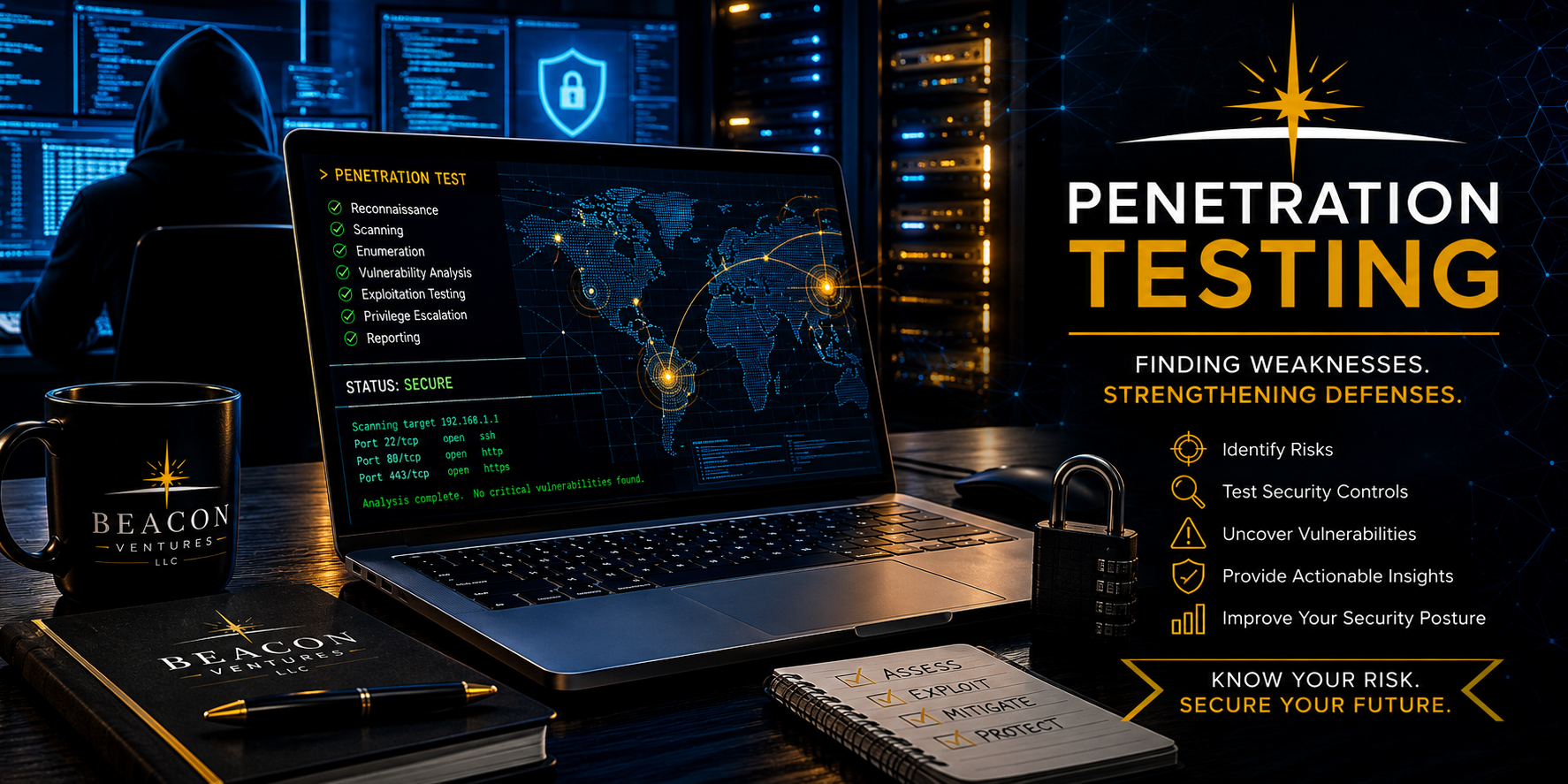 Penetration testing and cybersecurity consulting